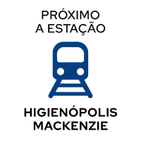 Próximo a estação